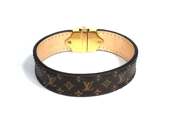 Louis Vuitton Monogram Bracelet Brown — view 2