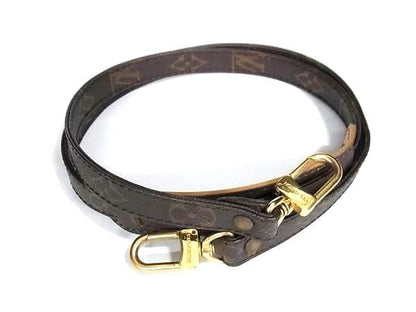 Louis Vuitton Monogram Sleda Shoulder Bag Brown Strap