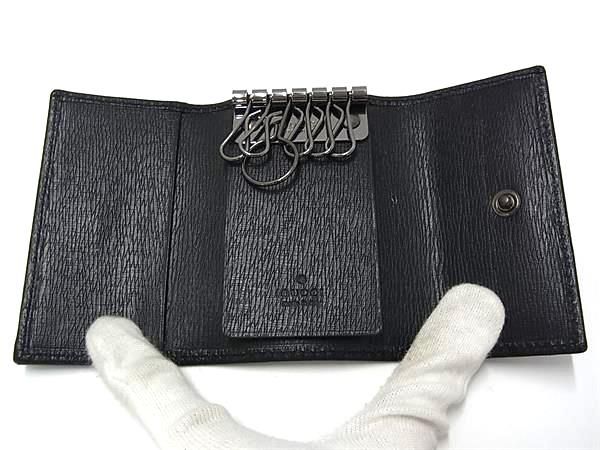 Gucci Leather 6 Key Case Key Holder — view 3