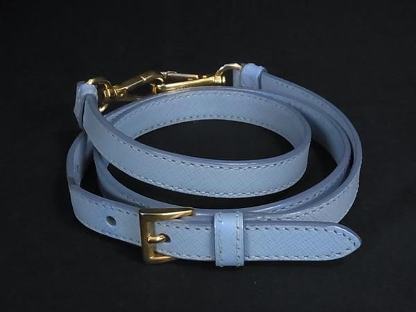 Prada Saffiano Leather Sleda leto Crossbody Strap — view 2