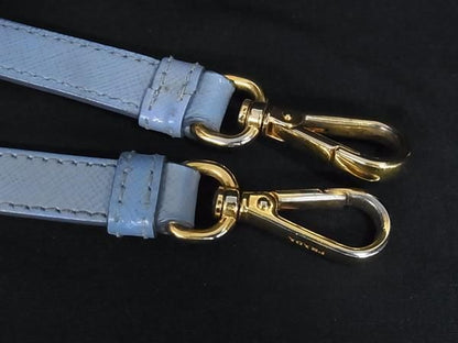 Prada Saffiano Leather Sleda leto Crossbody Strap — view 3