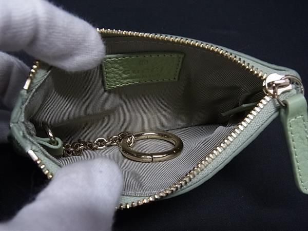 Gucci Guccissima Leather Coin Case Purse — view 3