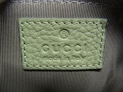 Gucci Guccissima Leather Coin Case Purse — view 4