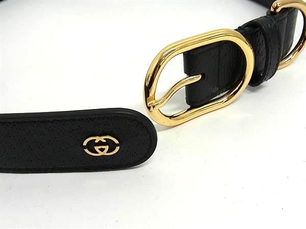 Gucci Interlocking Leather XL Black Shoulder Bag — view 3