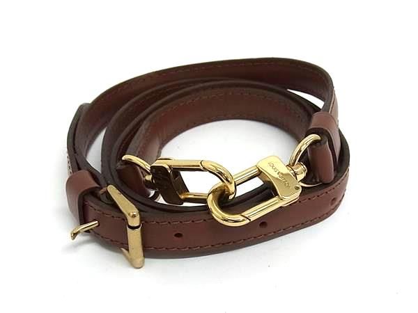Louis Vuitton Leather Sleda Shoulder Bag Crossbody Brown