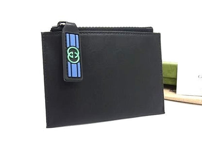 Gucci Interlocking GG Pattern Case Black Card Holder