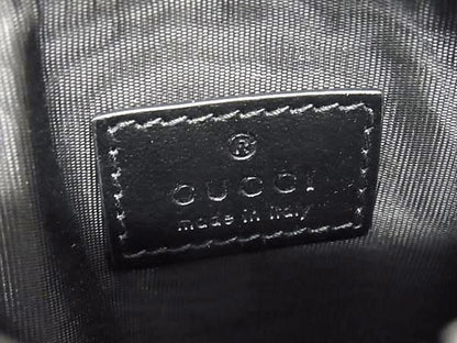 Gucci Interlocking GG Pattern Case Black Card Holder — view 4