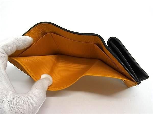 Gucci Leather Trifold Wallet Coin Purse Enter the Key Black — view 5
