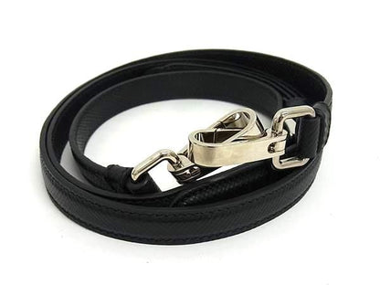Prada Saffiano Leather Sleda Crossbody Strap