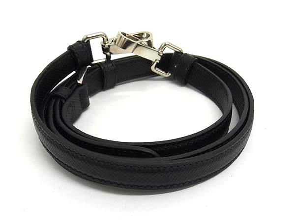 Prada Saffiano Leather Sleda Crossbody Strap — view 2