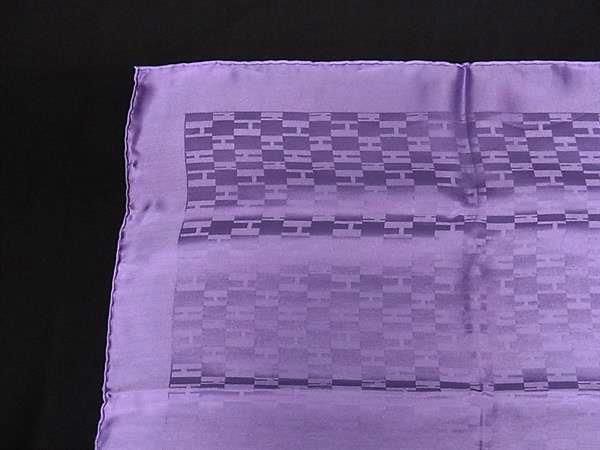 Hermes Carre 40 shu Silk 100% Scarf Purple — view 3
