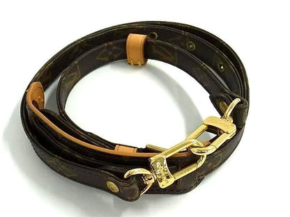 Louis Vuitton Monogram Sleda Crossbody Shoulder Bag Brown