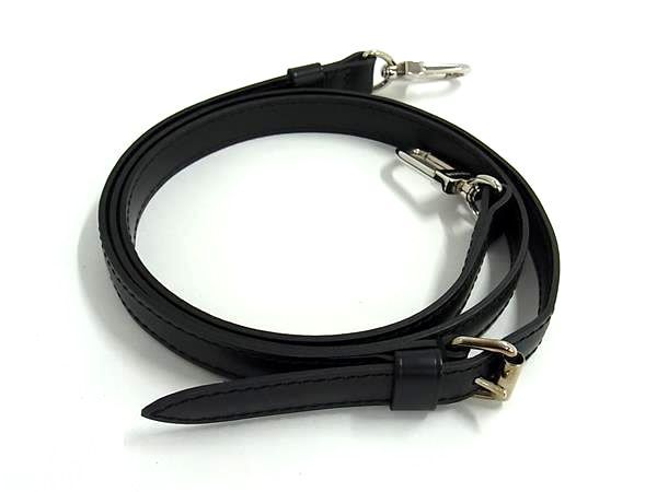 Louis Vuitton Crossbody Black System Silver Strap — view 2