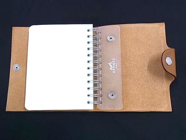 Hermes PM Togo Pocket Book Brown Agenda — view 4