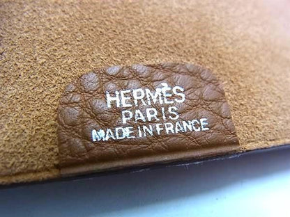 Hermes PM Togo Pocket Book Brown Agenda — view 6
