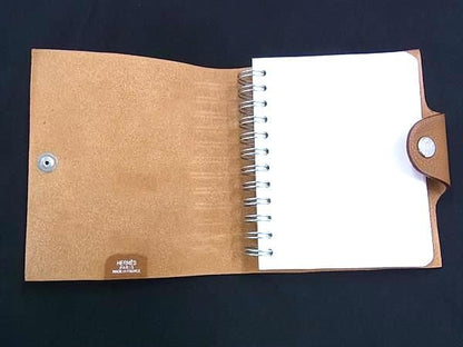Hermes PM Togo Pocket Book Brown Agenda — view 3