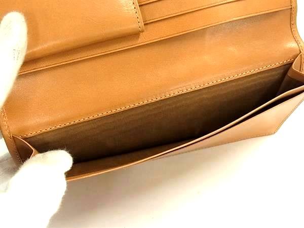 Celine Leather Wallet Coin Purse Brown — view 4