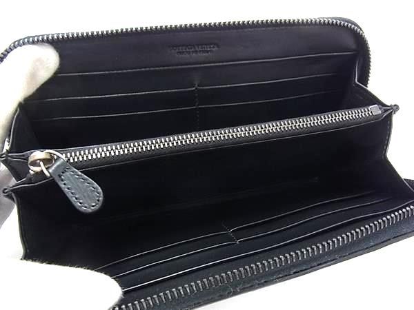 Bottega Veneta Leather Wallet Coin Purse Black — view 3