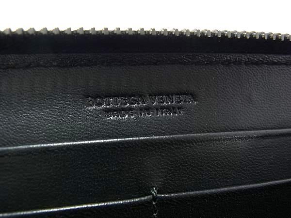 Bottega Veneta Leather Wallet Coin Purse Black — view 5