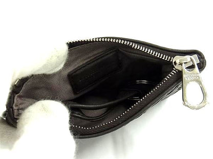 Bottega Veneta Leather Coin Purse Da Ninebrown — view 3