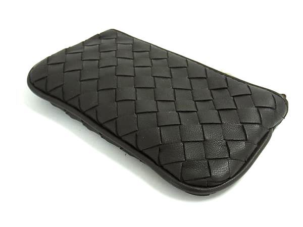 Bottega Veneta Leather Coin Purse Da Ninebrown — view 2