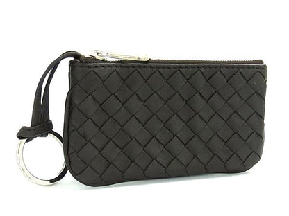 Bottega Veneta Leather Coin Purse Da Ninebrown
