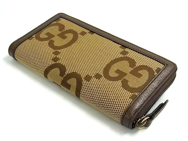 Gucci Daa GG Canvas Leather Wallet Brown — view 2