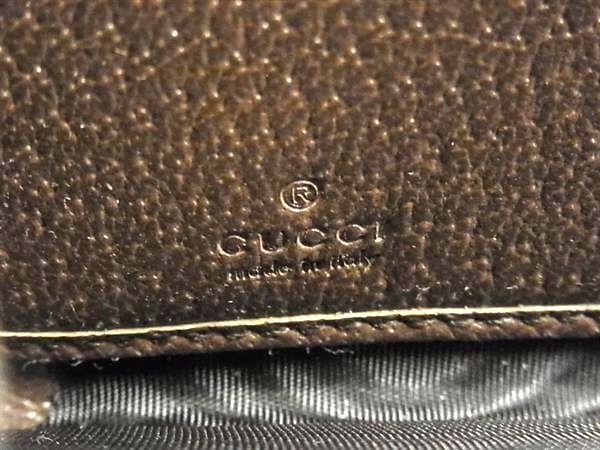 Gucci Daa GG Canvas Leather Wallet Brown — view 5