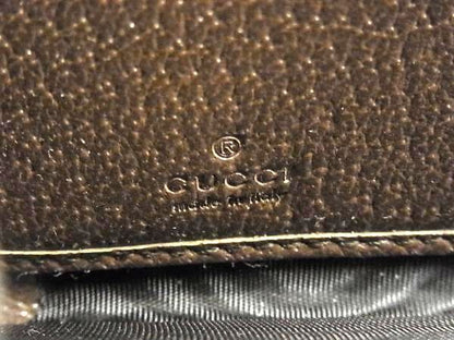 Gucci Daa GG Canvas Leather Wallet Brown — view 5