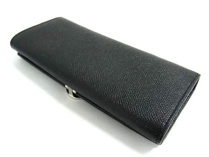 Bvlgari Leather Wallet Coin Purse Black — view 2