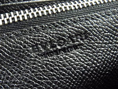 Bvlgari Leather Wallet Coin Purse Black — view 6