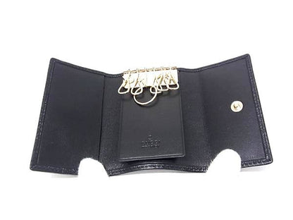 Gucci Guccissima Leather 6 Key Case Key Holder — view 3