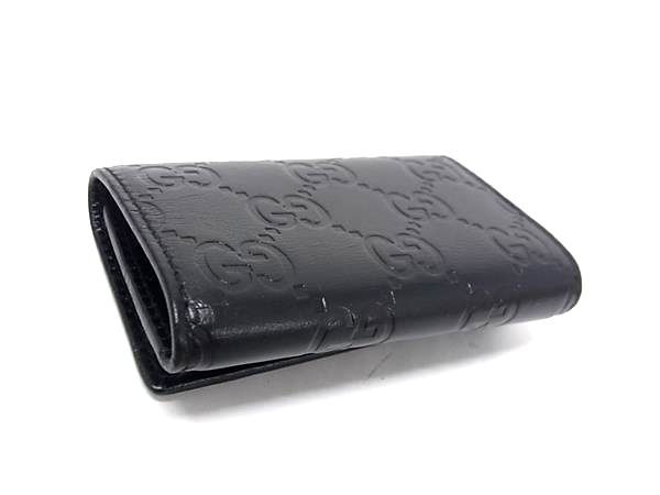 Gucci Guccissima Leather 6 Key Case Key Holder — view 2