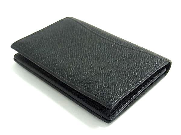 Bvlgari Leather Card Case Black — view 2