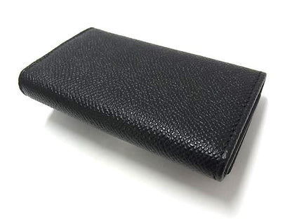 Bvlgari Leather 6 Key Case Black Key Holder — view 2