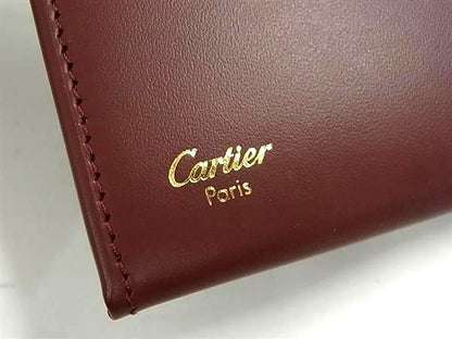 Cartier Leather Card Case Bordeaux — view 5