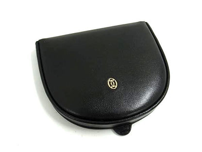 Cartier Leather Coin Case Purse