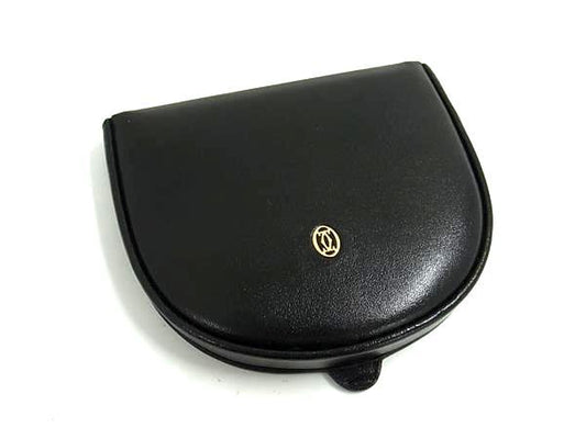 Cartier Leather Coin Case Purse