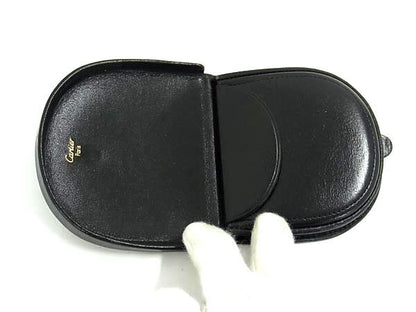 Cartier Leather Coin Case Purse — view 3