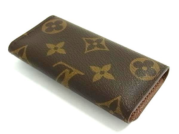 Louis Vuitton Monogram Multicles 4 Key Case Brown Key Holder — view 2
