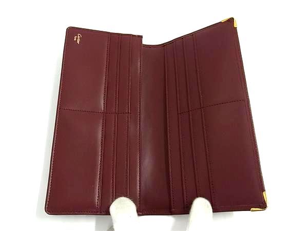Cartier Leather Wallet Coin Purse LadyBordeaux — view 3