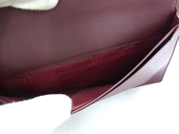 Cartier Leather Wallet Bordeaux — view 4