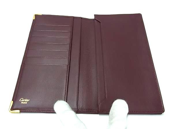 Cartier Leather Wallet Bordeaux — view 3