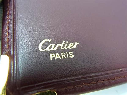 Cartier Leather Wallet Bordeaux — view 5