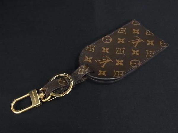 Louis Vuitton Monogram leto Cles Tag A-treela Bag Charm Brown — view 2