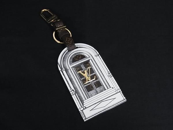Louis Vuitton Monogram leto Cles Tag A-treela Bag Charm Brown
