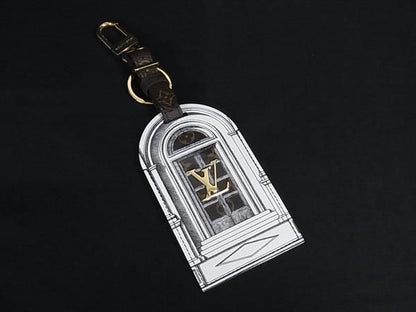 Louis Vuitton Monogram leto Cles Tag A-treela Bag Charm Brown