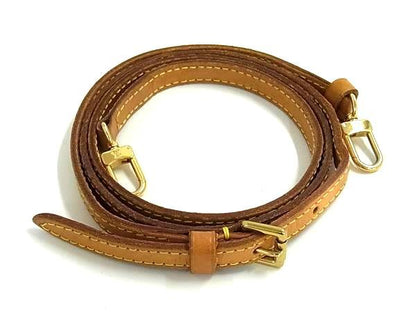 Louis Vuitton Leather Sleda leto Crossbody Shoulder Bag Brown