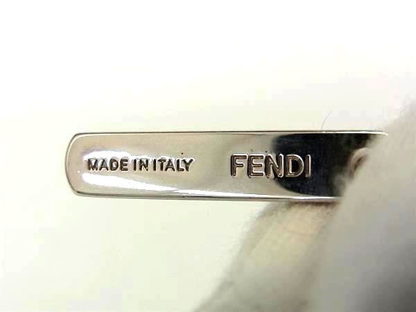 Fendi Az yu Key Holder Bag Charm Black — view 3