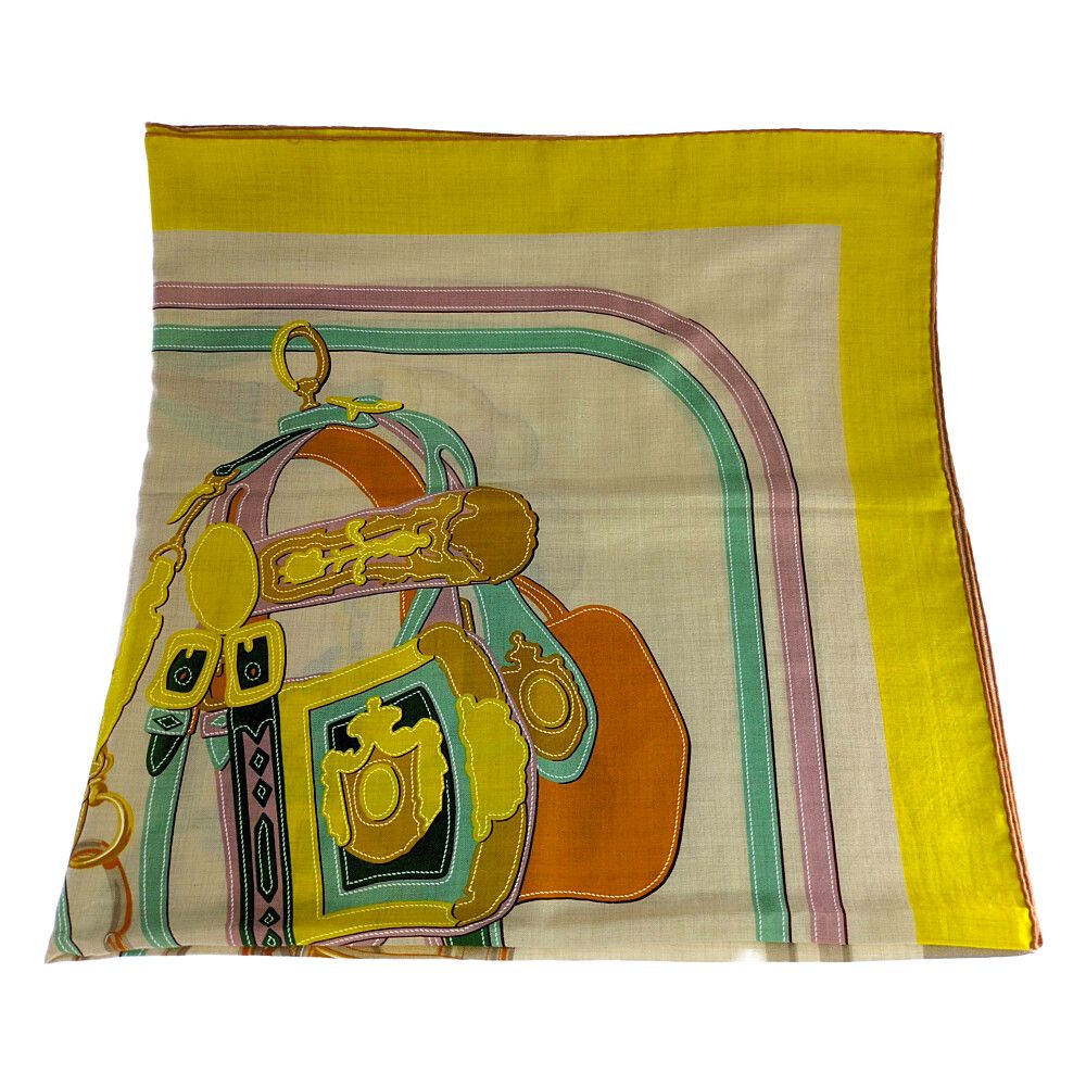Hermes Carre 140 Brides Gala Scarf